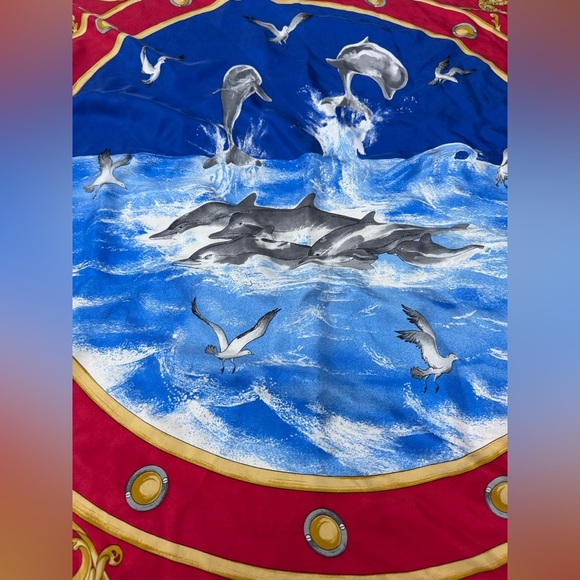 Vintage Revillon Silk Scarf: Paris - Picture 3 of 10